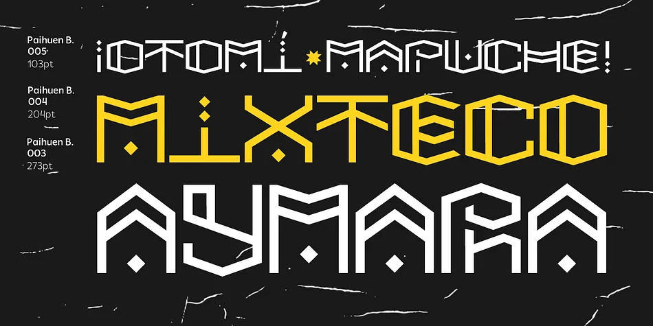 PAIHUEN BETA by Rodrigo Typo — Decorative Font — thumbnail 7
