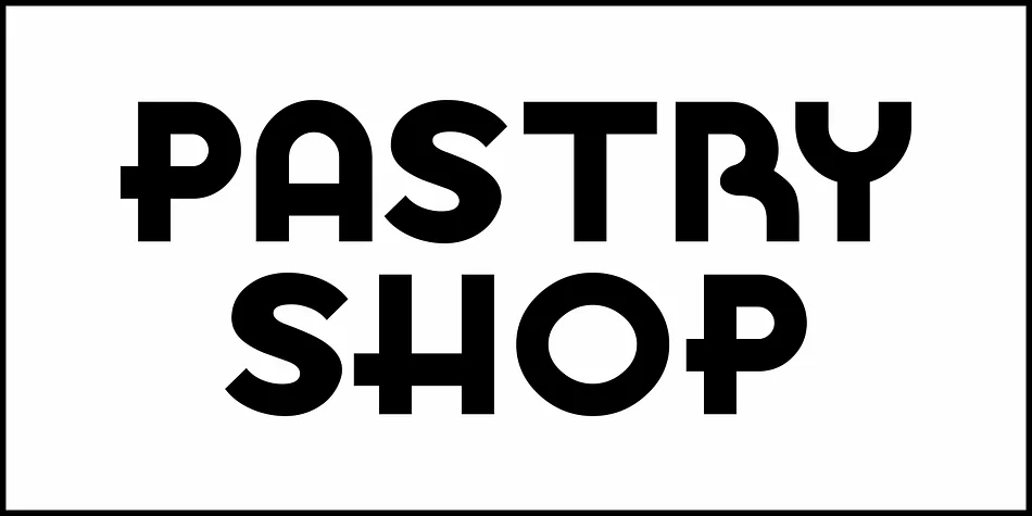 PASTRY SHOP JNL by Jeff Levine Fonts — Decorative Font — thumbnail 2