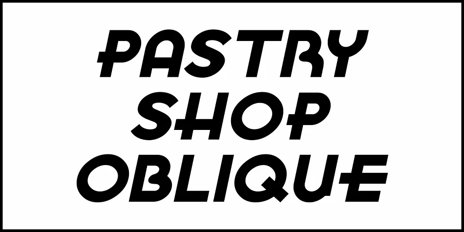 PASTRY SHOP JNL by Jeff Levine Fonts — Decorative Font — thumbnail 4