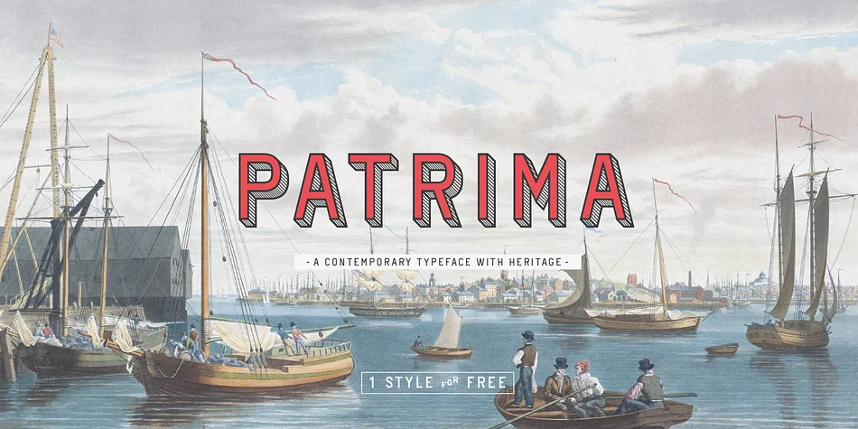 Patrima by Juri Zaech — Display Font
