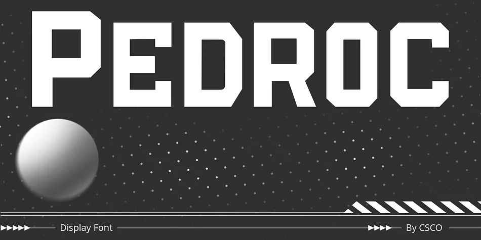 Pedroc by Craft Supply Co. — Display Font