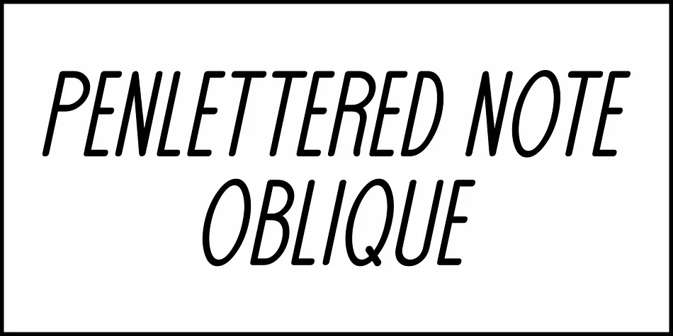 Penlettered Note JNL by Jeff Levine Fonts — Display Font — thumbnail 4