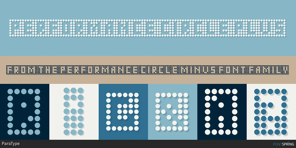 Performance Circle Minus by ParaType — Display Font — thumbnail 2