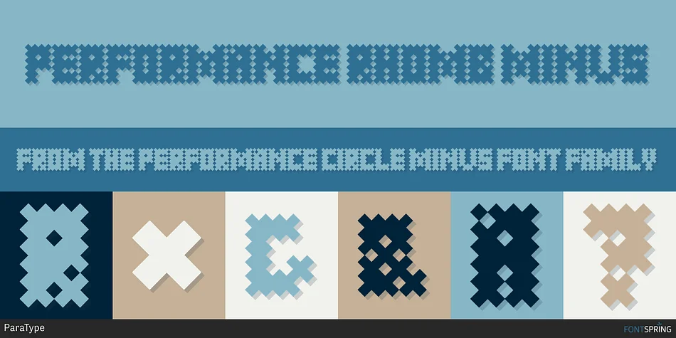 Performance Circle Minus by ParaType — Display Font — thumbnail 3
