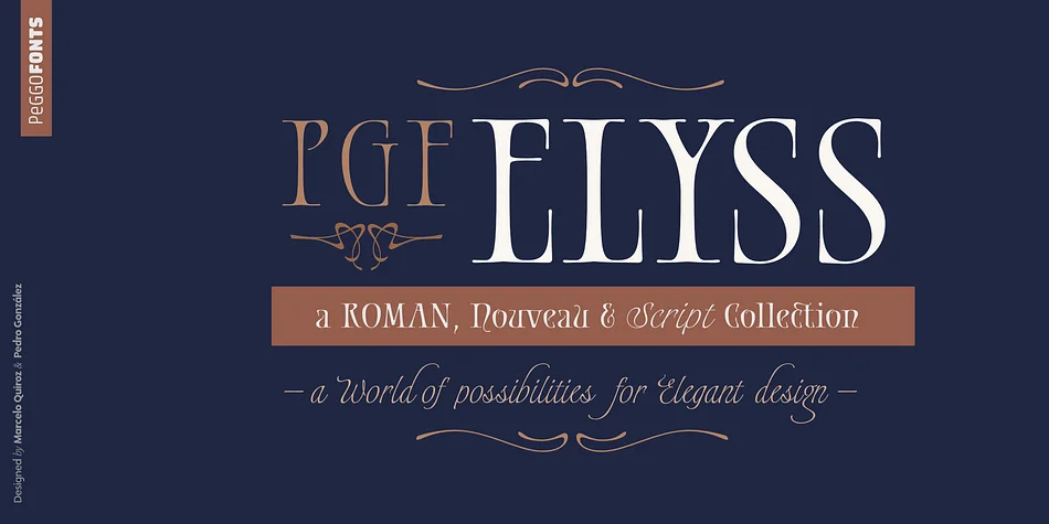 PGF Elyss by PeGGO Fonts β Dingbats Font