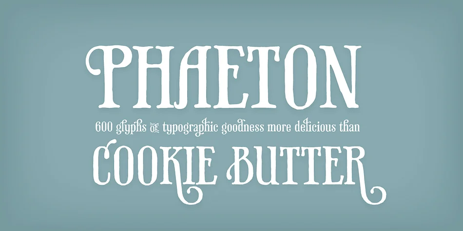 Phaeton by ToadFonts — Decorative Font