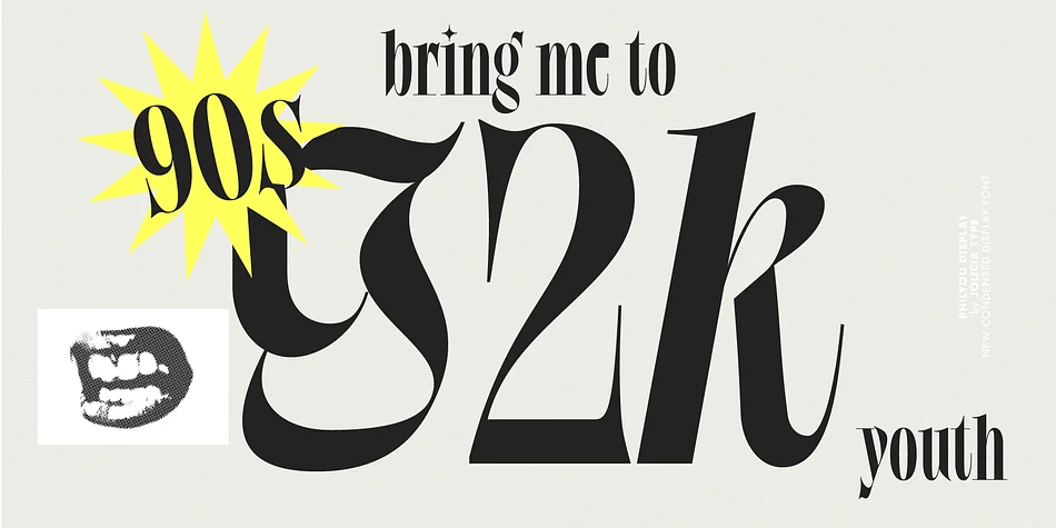 Philyou Display by Jolicia Type — Display Font — thumbnail 9