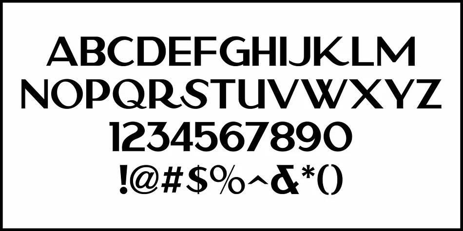 PICTURE SHOW JNL by Jeff Levine Fonts — Decorative Font — thumbnail 3