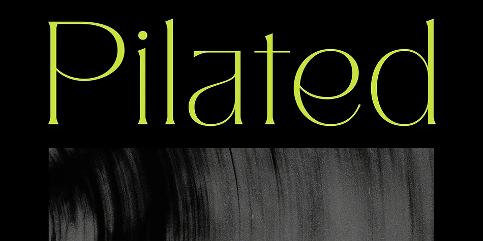 Pilated by Craft Supply Co. — Decorative Font