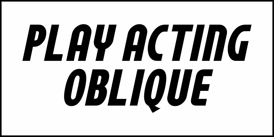 PLAY ACTING JNL by Jeff Levine Fonts — Decorative Font — thumbnail 4