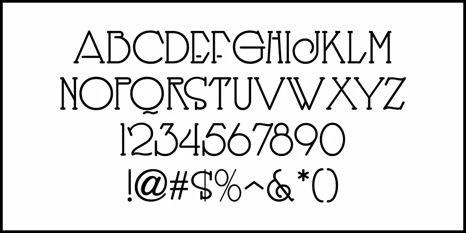 PLEASANT SHOW CARD JNL by Jeff Levine Fonts — Decorative Font — thumbnail 3