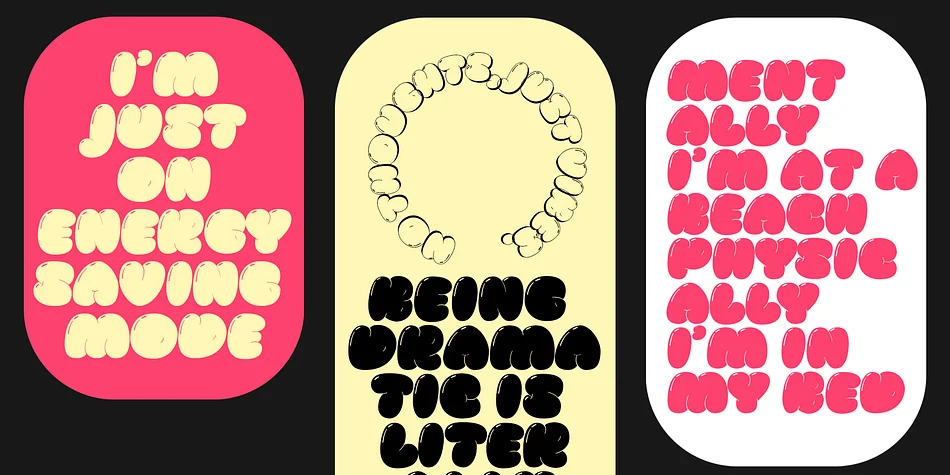 Pluffy Loon by Jolicia Type — Display Font — thumbnail 10