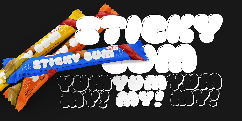 Pluffy Loon by Jolicia Type — Display Font — thumbnail 4