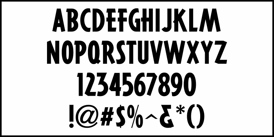 POLITICAL POSTER JNL by Jeff Levine Fonts — Display Font — thumbnail 3