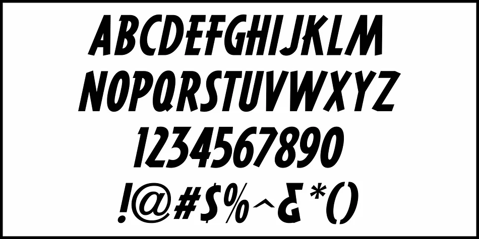 POLITICAL POSTER JNL by Jeff Levine Fonts — Display Font — thumbnail 5