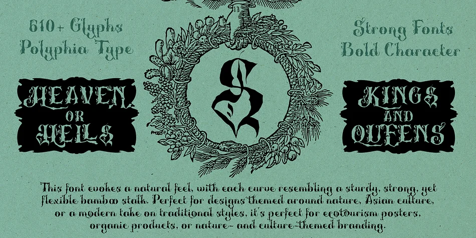 Polyphia by TypeClassHeroes — Decorative Font — thumbnail 6