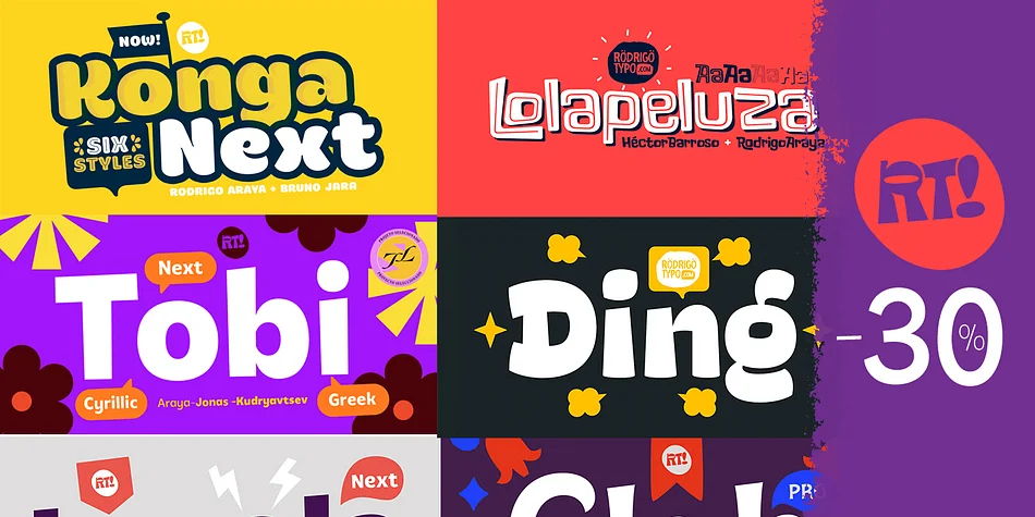 Pony by Rodrigo Typo β Display Font