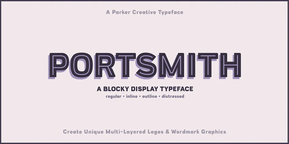 Portsmith by Parker Creative — Display Font