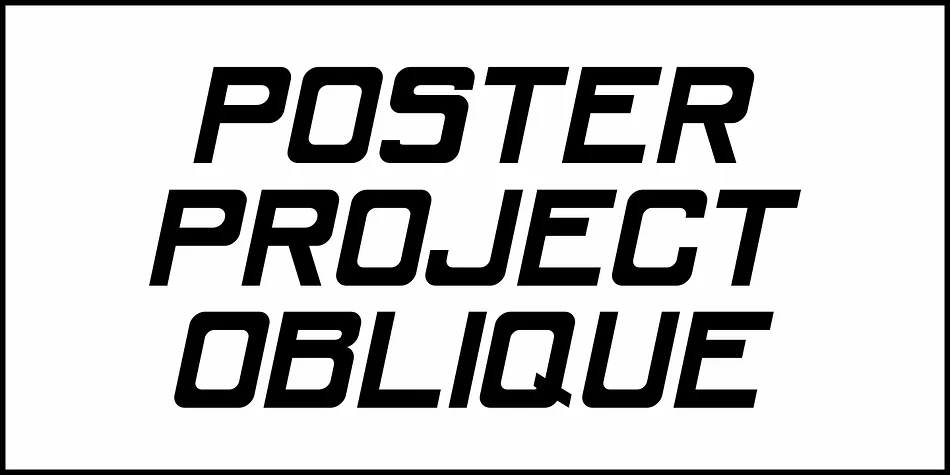 POSTER PROJECT JNL by Jeff Levine Fonts — Display Font — thumbnail 4