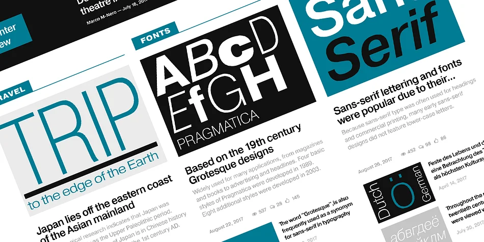 Pragmatica by ParaType — Display Font — thumbnail 6