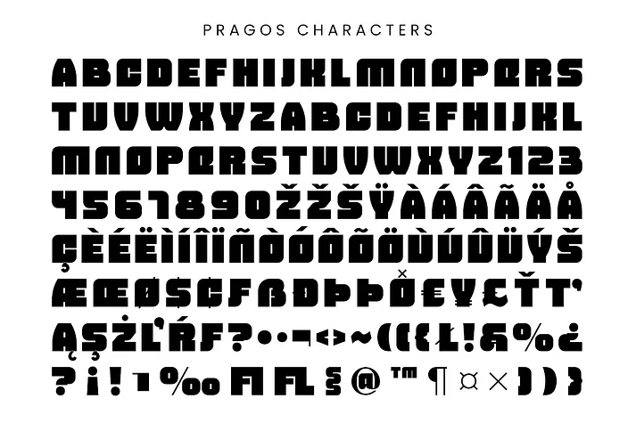 Pragos by roomspace — Display Font — thumbnail 10