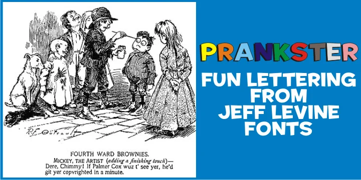 PRANKSTER by Jeff Levine Fonts — Display Font