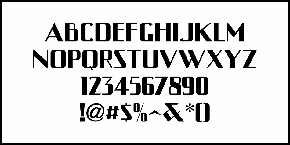 Precast Sign JNL by Jeff Levine Fonts — Display Font — thumbnail 3
