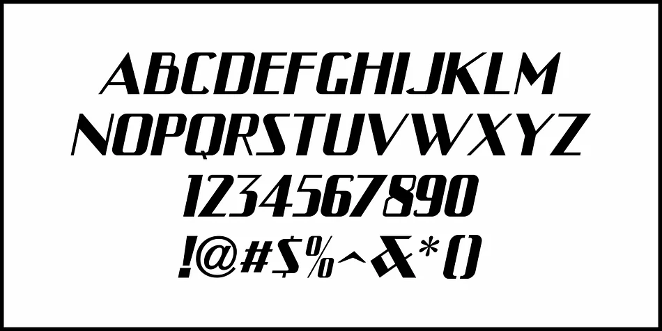 Precast Sign JNL by Jeff Levine Fonts — Display Font — thumbnail 5
