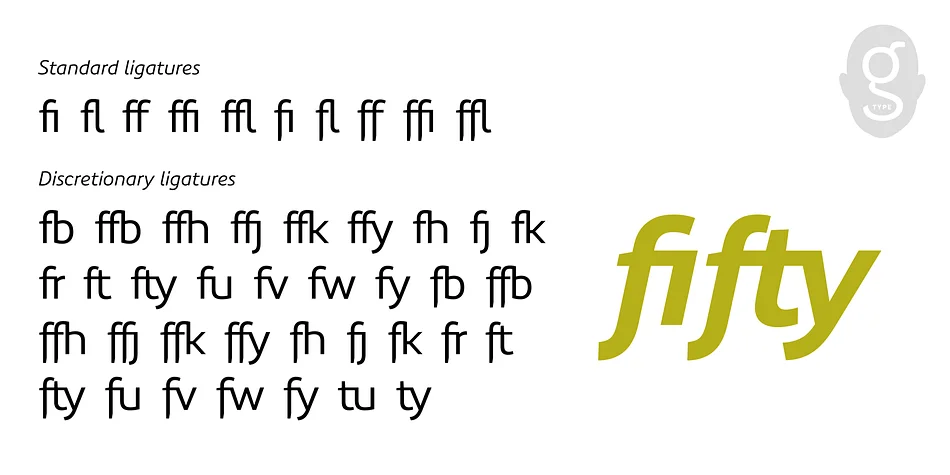 Precious Sans Two by G-Type — Display Font — thumbnail 4