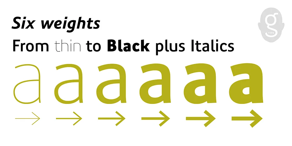 Precious Sans Two by G-Type — Display Font — thumbnail 5