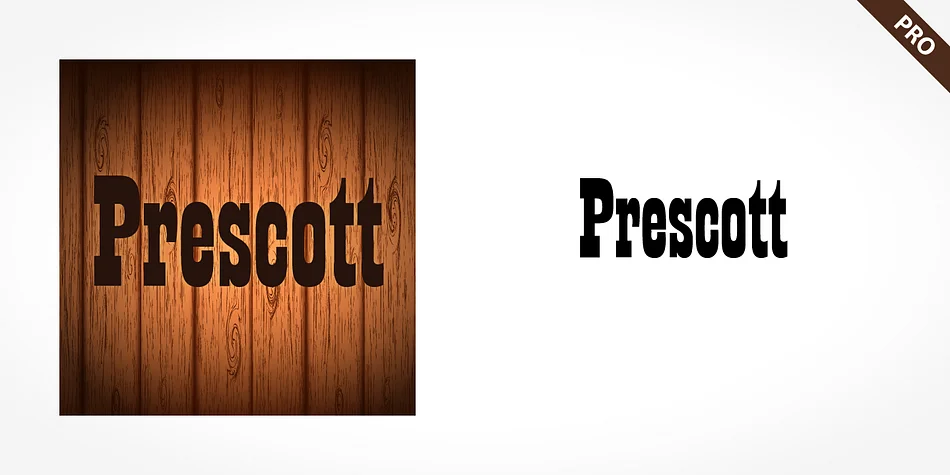 Prescott Pro by SoftMaker — Decorative Font
