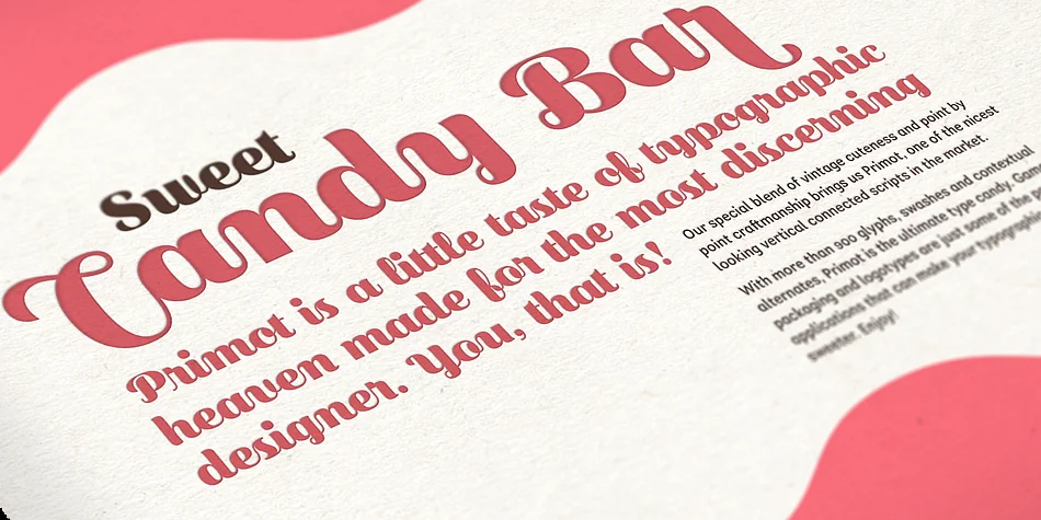 Primot Pro by Plau β Script Handwritten Font