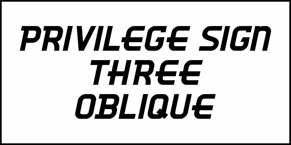 Privilege Sign Three JNL by Jeff Levine Fonts — Display Font — thumbnail 4