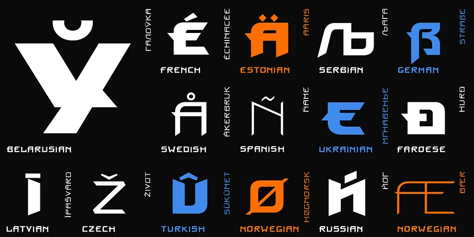PROUN by ParaType — Display Font — thumbnail 2