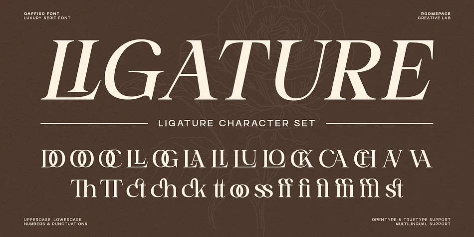 Qaffiso by roomspace — Display Font — thumbnail 10