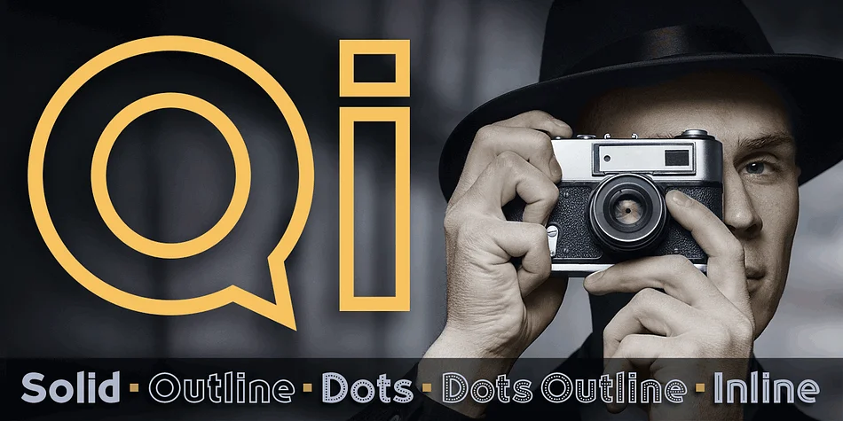 Qi by Cory Maylett Design — Decorative Font — thumbnail 3