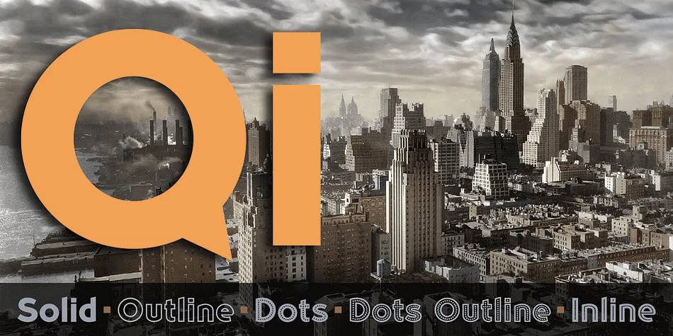 Qi by Cory Maylett Design — Decorative Font — thumbnail 5