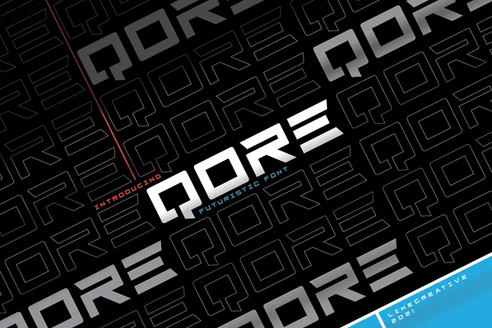Qore by Linecreative — Display Font