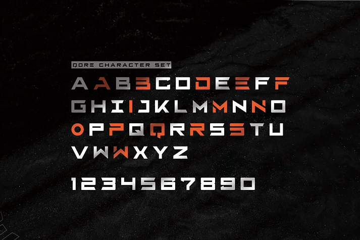 Qore by Linecreative — Display Font — thumbnail 6