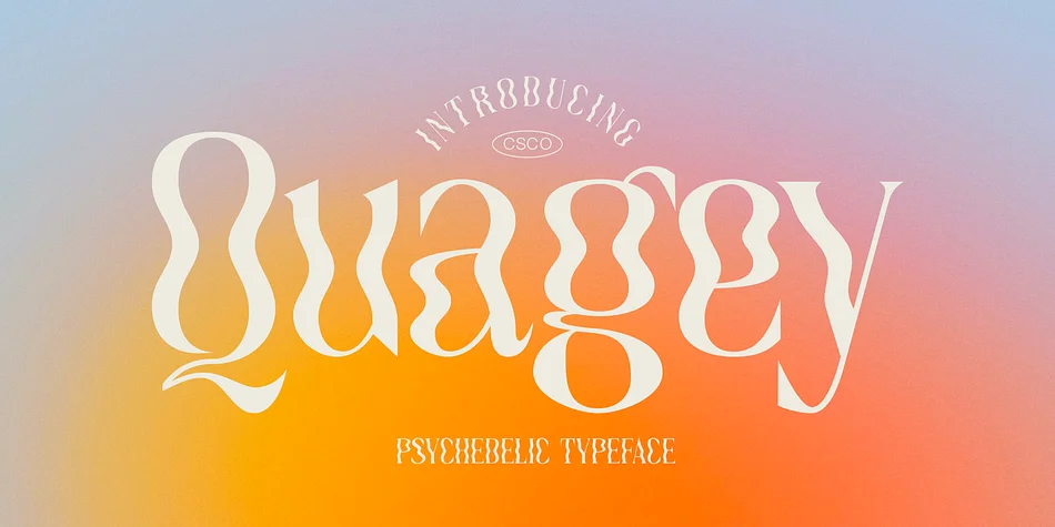 Quagey by Craft Supply Co. — Display Font
