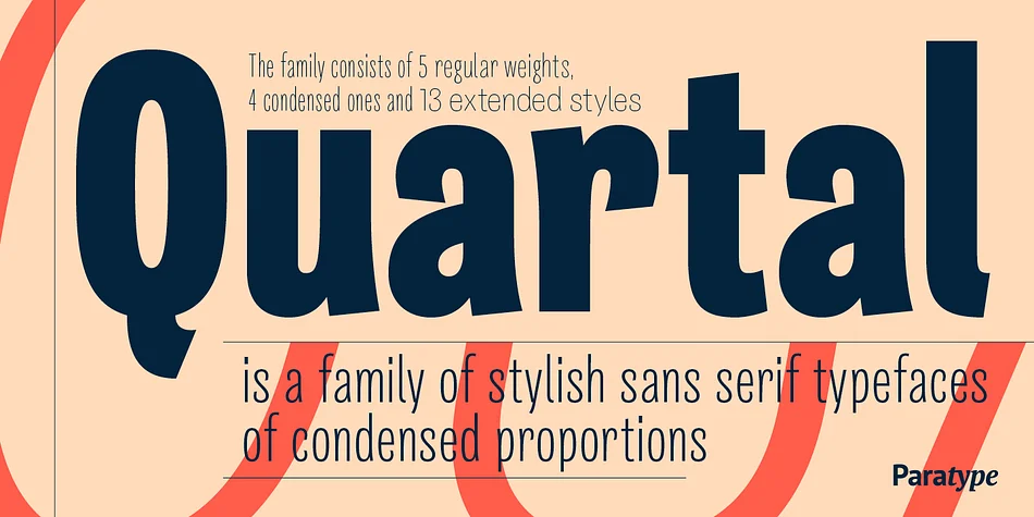 Quartal by ParaType — Display Font