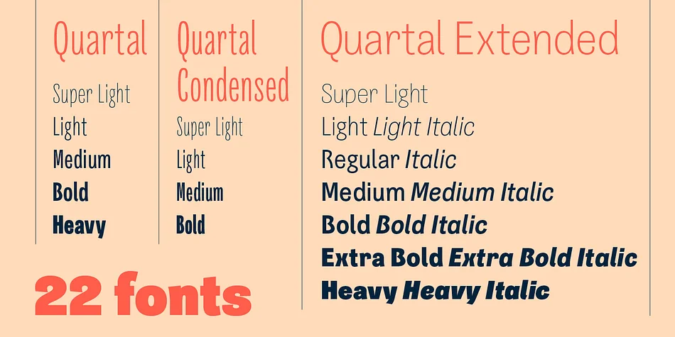 Quartal by ParaType — Display Font — thumbnail 2