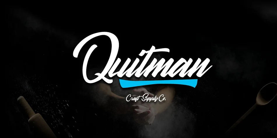 Quitman by Craft Supply Co. — Display Font