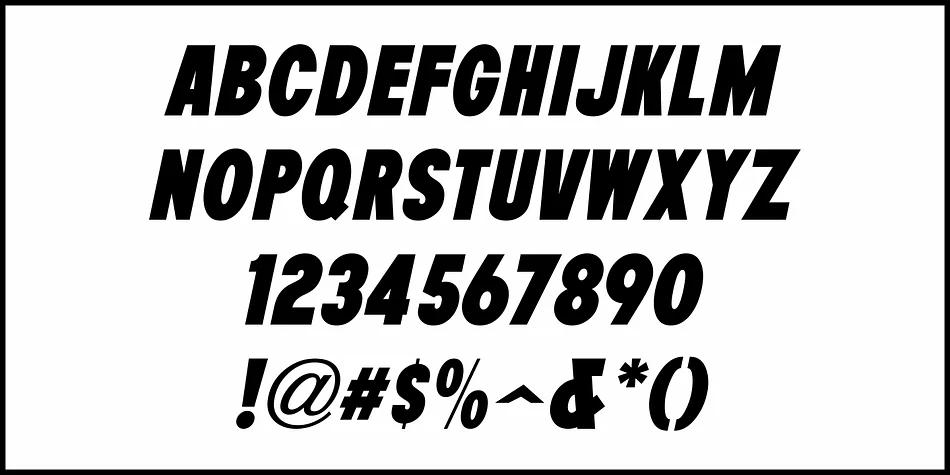 RADIO STATION JNL by Jeff Levine Fonts — Display Font — thumbnail 5