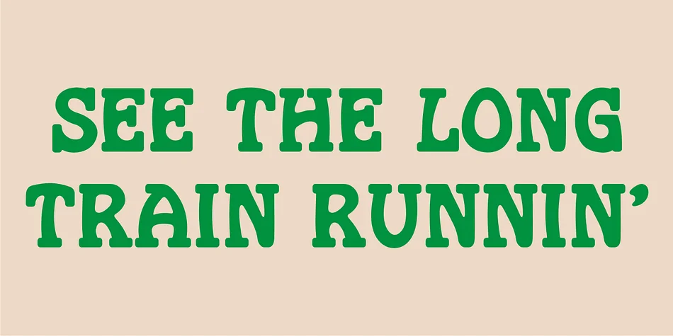 RAIL BUM JNL by Jeff Levine Fonts — Decorative Font — thumbnail 4
