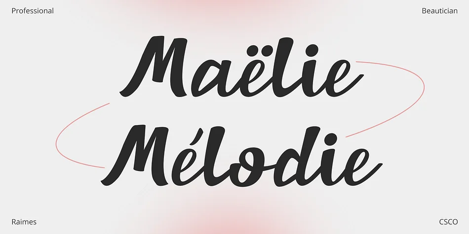Raimes by Craft Supply Co. — Script Handwritten Font — thumbnail 3