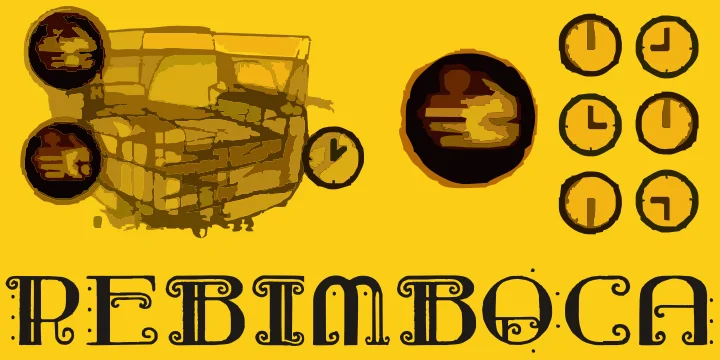 Rebimboca by Intellecta Design — Decorative Font