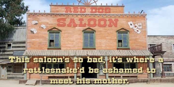 Red Dog Saloon by FontMesa — Decorative Font
