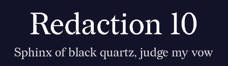 Redaction 10 by Jeremy Mickel / Forest Young — Serif Font — thumbnail 2