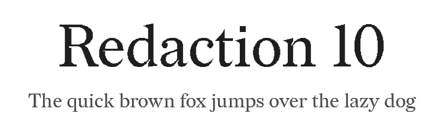 Redaction 10